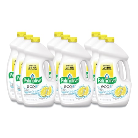 Palmolive Automatic Dishwasher Gel, Lemon, 45 oz Bottle, PK9 47805